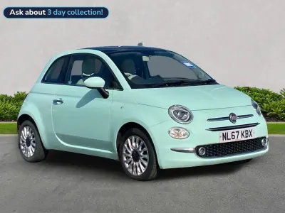 Gebraucht Fiat 500 Lounge 69 PS (50 kW) 2017 Grün Kleinwagen