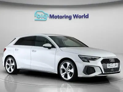Used Audi A3 Sportback S-Line 110 HP (80 kW) 2022 White Hatchback