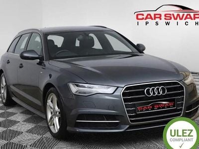 Begagnad Audi A6 S-Line 190 HK (139 kW) 2016 Grå Kombi
