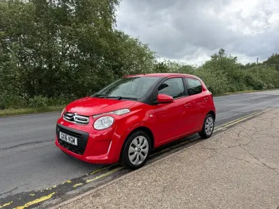 Used Citroën C1 Feel 82 HP (60 kW) 2016 Red Hatchback