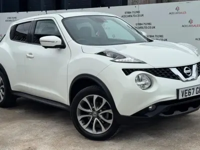 Used Nissan Juke Tekna 115 HP (84 kW) 2017 White SUV