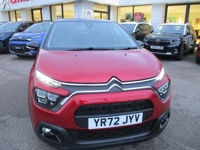Red Used 2022 Citroën C3 PureTech Hatchback | £13,495 (A bit pricey)