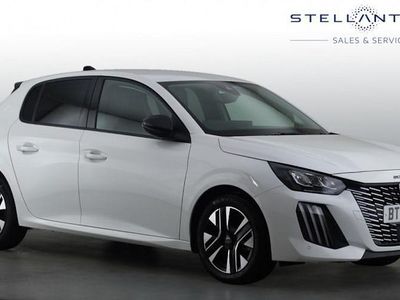 White New 2025 Peugeot 208 Allure Hatchback | £16,798 (Good price)