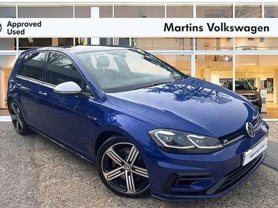 Used VW Golf VII R 300 HP (220 kW) 2019 Blue Hatchback