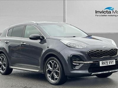 Used Kia Sportage GT-Line 136 HP (100 kW) 2019 Grey SUV