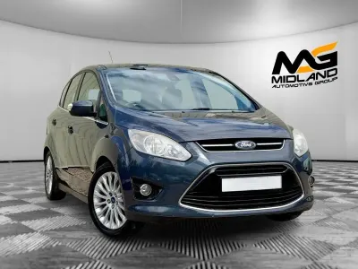 Begagnad Ford C-MAX Titanium 115 HK (84 kW) 2012 Blå Minibuss