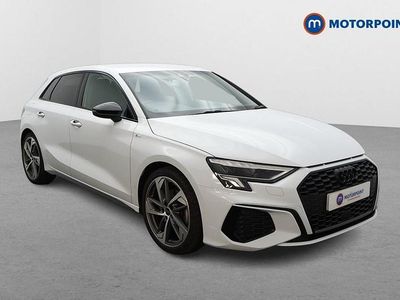 Used Audi A3 Black Edition 2024 White Hatchback