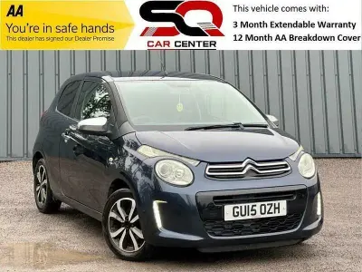 Used Citroën C1 Flair 82 HP (60 kW) 2015 Blue Hatchback