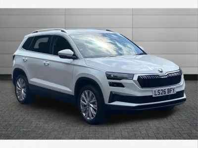 New Skoda Karoq SE L 150 HP (110 kW) 2026 Moon white SUV