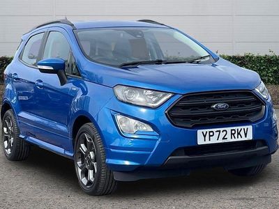 Used Ford Ecosport ST-Line 125 HP (91 kW) 2022 Blue SUV
