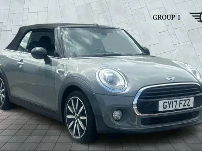 Used Mini Cooper Cabriolet 134 HP (98 kW) 2017 Moonwalk grey Cabriolet