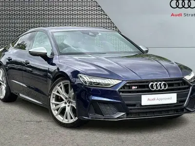 Used Audi A7 Sportback S-Line 286 HP (210 kW) 2019 Blue Hatchback