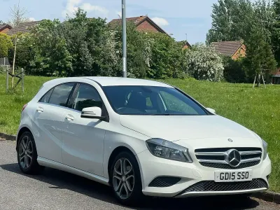 Used Mercedes A180 122 HP (89 kW) 2015 White Hatchback