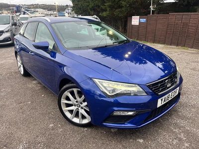Blue Used 2018 Seat Leon FR Estate | £10,290 (Fair price)