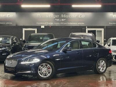 Used Jaguar XF Luxury 2014 Blue Sedan