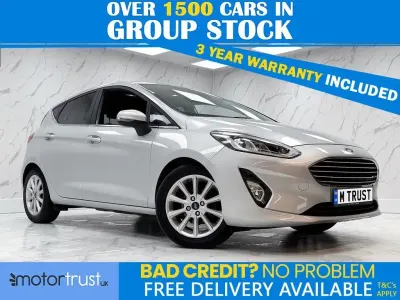 Used Ford Fiesta Titanium 125 HP (91 kW) 2019 Silver Hatchback