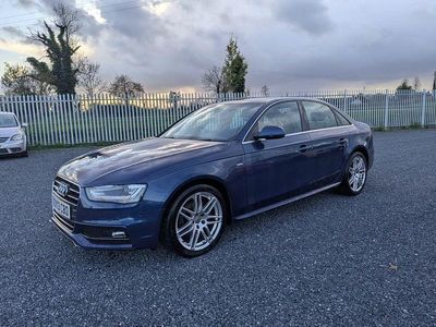 Blue Used 2013 Audi A4 S-Line Sedan | £3,695 (Fair price)