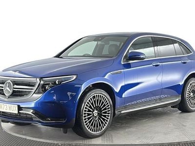 Used Mercedes EQC400 AMG Line Premium 300 kW (408 HP) 2023 Blue SUV