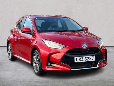 Used Toyota Yaris Hybrid 116 HP (85 kW) 2023 Red Hatchback