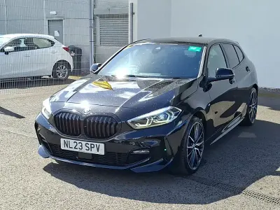 Used BMW 118 M Sport 136 HP (100 kW) 2023 Black Hatchback