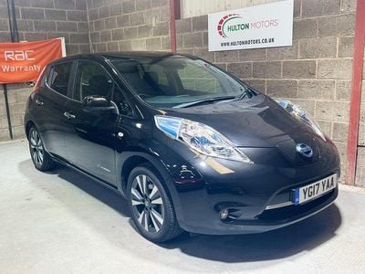 Used Nissan Leaf Tekna 80 kW (109 HP) 2017 Black Hatchback