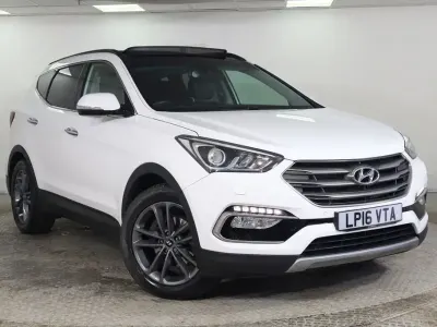 Usado Hyundai Santa Fe Premium SE 2016 Branco SUV