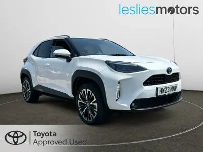 Used Toyota Yaris Hybrid 2023 White Estate