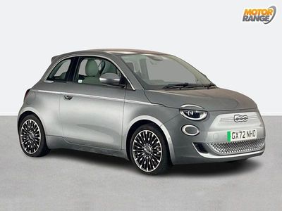 Grey Used 2022 Fiat 500e La Prima Hatchback | £15,495 (Fair price)