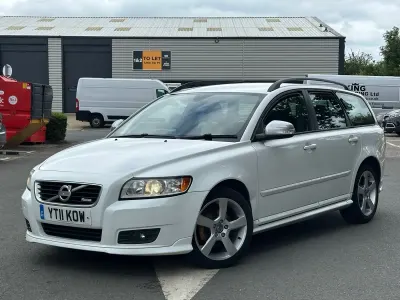 Used Volvo V50 R-Design 2011 White Estate