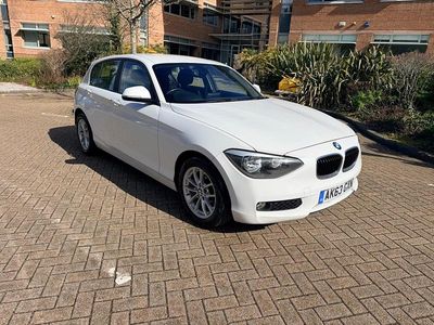 Used BMW 118 Comfort Edition 143 HP (105 kW) 2013 White Hatchback