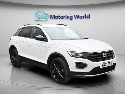 Used VW T-Roc Black Edition 150 HP (110 kW) 2021 White SUV