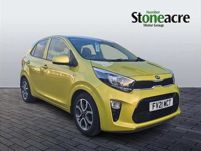 Used Kia Picanto 66 HP (48 kW) 2021 Green Hatchback
