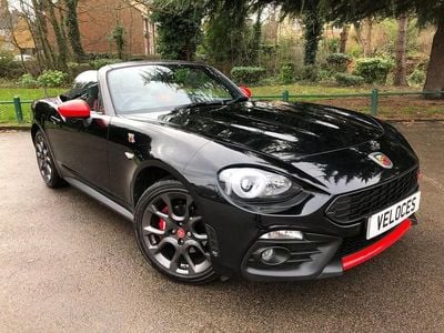 Black Used 2017 Abarth 124 Spider Cabriolet | £19,995