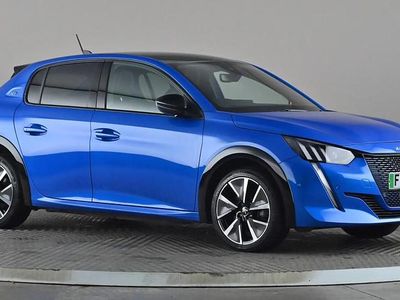 Used Peugeot e-208 Premium 100 kW (136 HP) 2022 Blue Hatchback