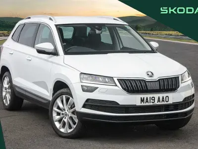 Gebraucht Skoda Karoq SE L 150 PS (110 kW) 2019 Weiß SUV