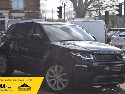Used Land Rover Range Rover evoque HSE Dynamic 2017 Blue Estate