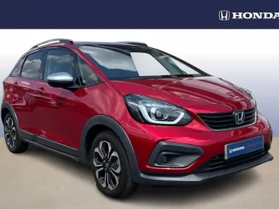Used Honda Jazz Hybrid 108 HP (79 kW) 2021 Crystal red Hatchback