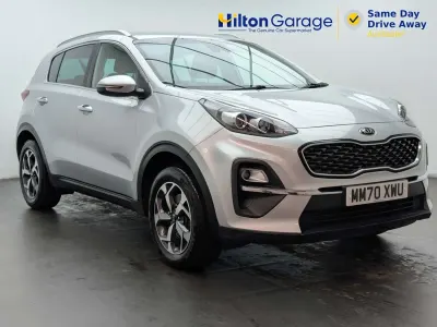 Used Kia Sportage 177 HP (130 kW) 2021 Silver SUV