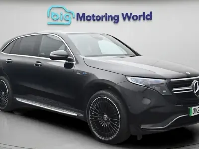 Used Mercedes EQC400 AMG line 300 kW (408 HP) 2023 Black SUV