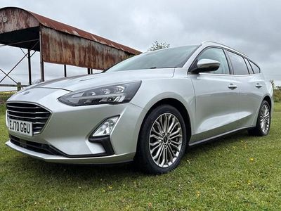 Used Ford Focus Titanium X 2020 Silver Estate