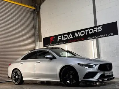 Used Mercedes CLA220 AMG Line Premium Plus 190 HP (139 kW) 2020 Silver Sedan