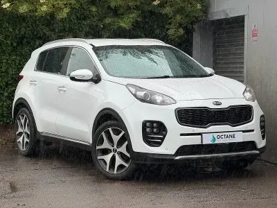 Used Kia Sportage GT-Line 174 HP (127 kW) 2017 White SUV