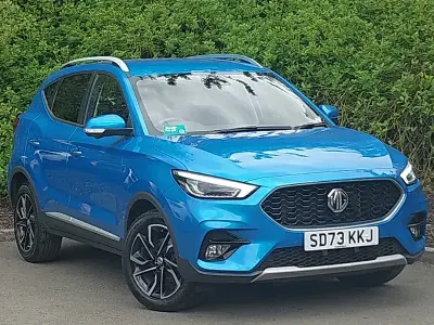 Used MG ZS Exclusive 106 HP (77 kW) 2023 Blue SUV