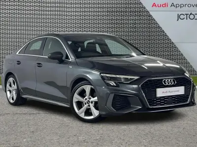 Used Audi A3 S-Line 147 HP (108 kW) 2021 Grey Sedan