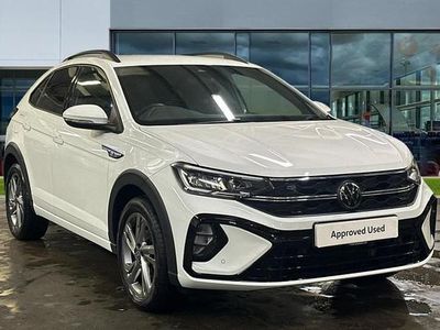 Pure white Used 2023 VW Taigo R-line SUV | £20,368 (Fair price)