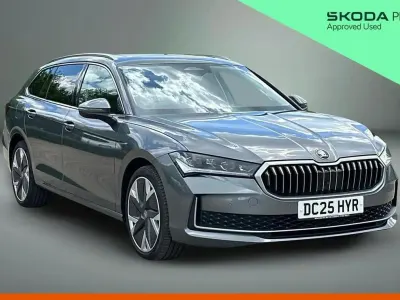 Used Skoda Superb SE L 150 HP (110 kW) 2025 Graphite grey metallic Estate