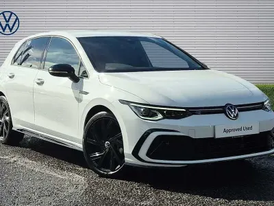 Used VW Golf VIII Black Edition 150 HP (110 kW) 2024 White Hatchback
