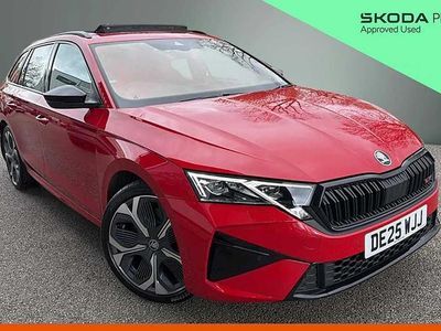 Used Skoda Octavia vRS 265 HP (194 kW) 2025 Velvet red metallic Estate