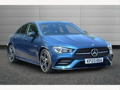 Used Mercedes CLA200 Executive 161 HP (118 kW) 2023 Blue Coupe