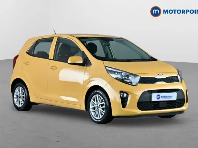 Used Kia Picanto 2021 Yellow Hatchback
